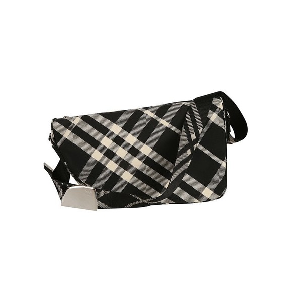 Burberry Distinctive Check Pattern Shoulder Bag - NWT - Picture 1 of 3